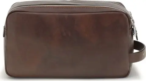 Brown Calf Leather Bos Taurus Wallet