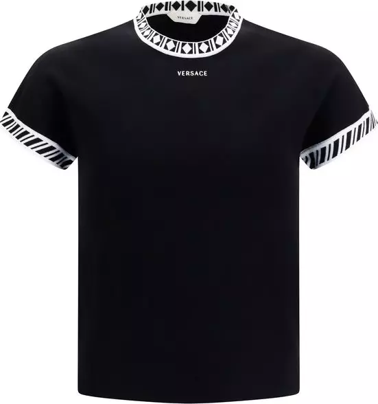 Black Cotton T-Shirt