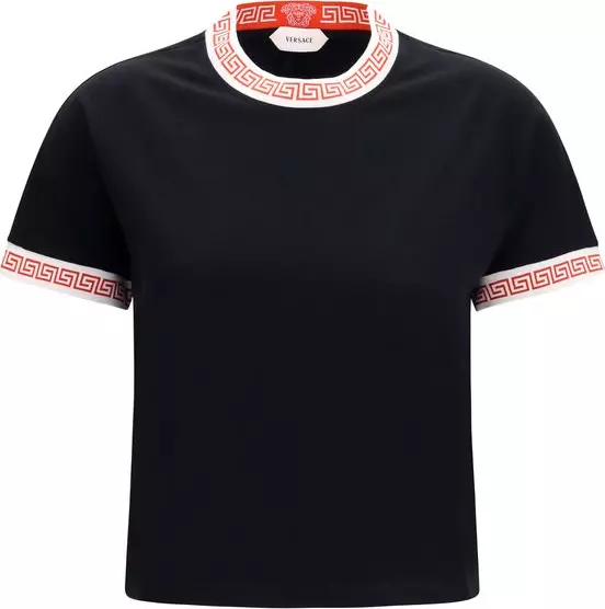 Black Cotton T-Shirt