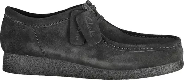 Black Leather Men Sneaker