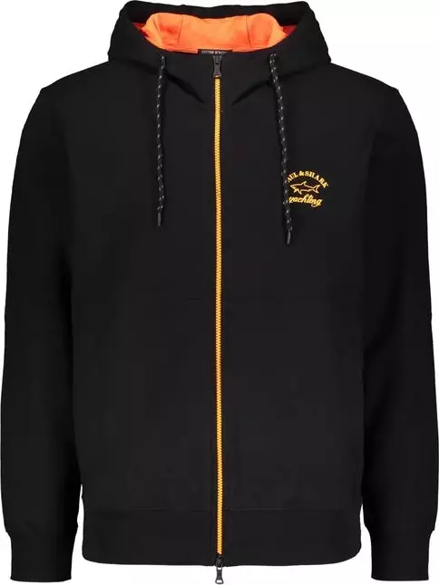 Black Cotton Sweatshirt