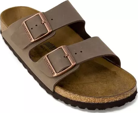 Brown Leather Slippers