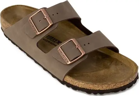 Brown Synthetic Slippers