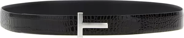 Brown Calfskin Regular Belt