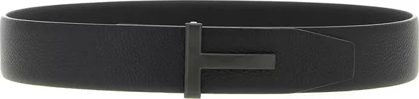 Black Calfskin Belt