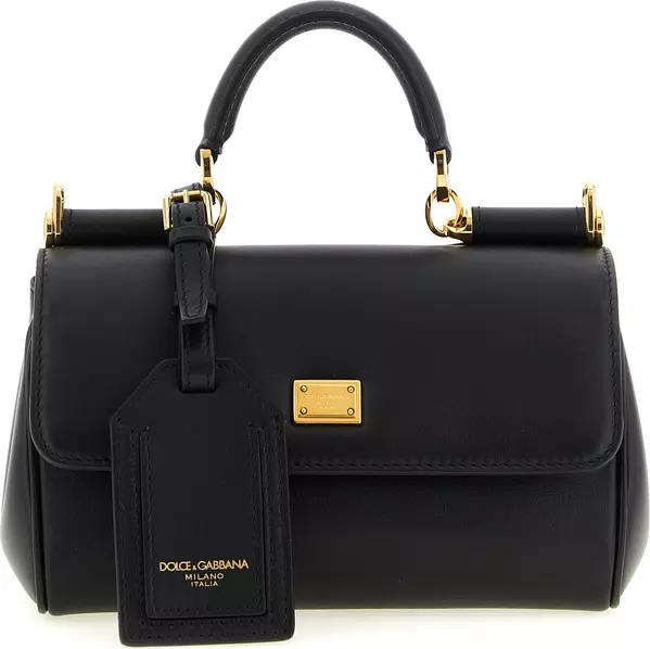 Black Calfskin Handbag