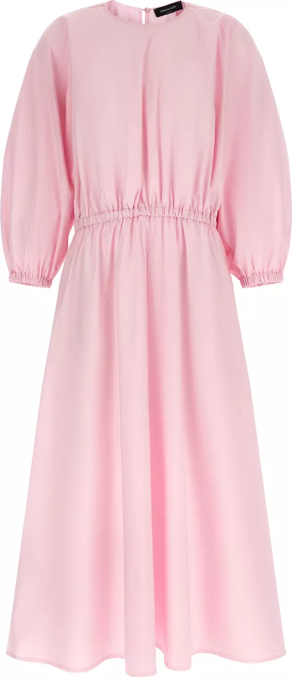 Multicolor Cotton Long Dress