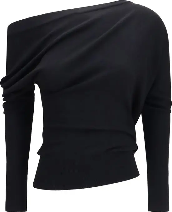 Black Wool Oves Aries Sweatshirt