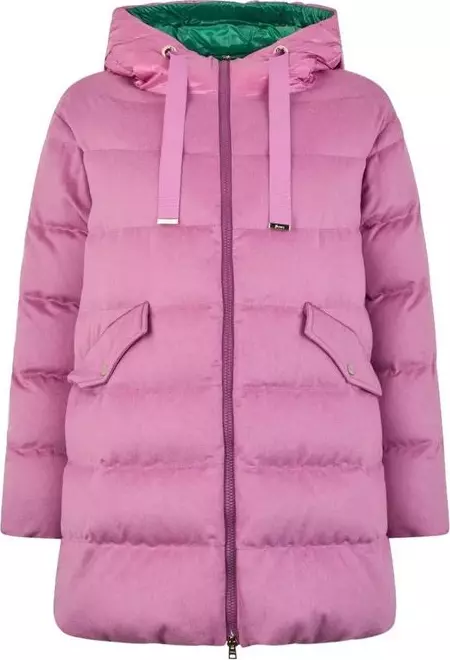Multicolor Cashmere Full-Length Jacket