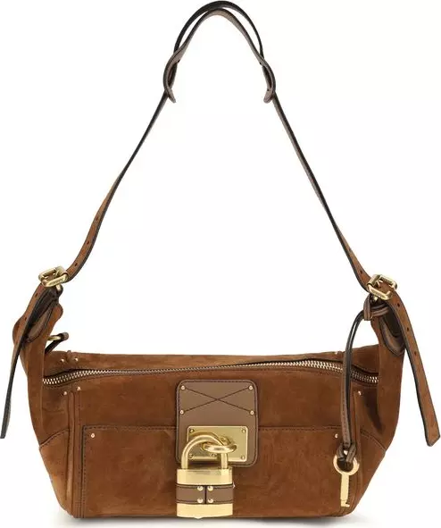 Brown Calf Leather Bos Taurus Shoulder Bag