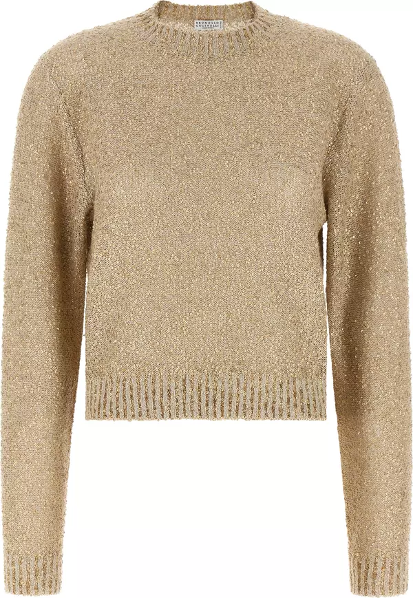 Gold Linen Cardigan