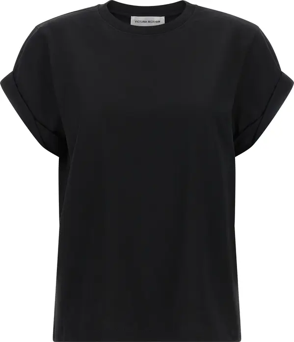 Black Cotton T-Shirt