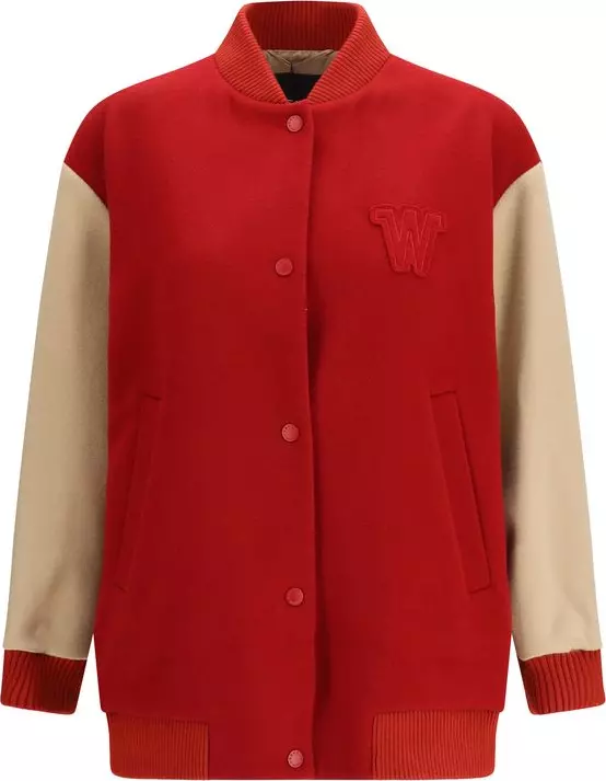 Multicolor Wool Oves Aries Bomber