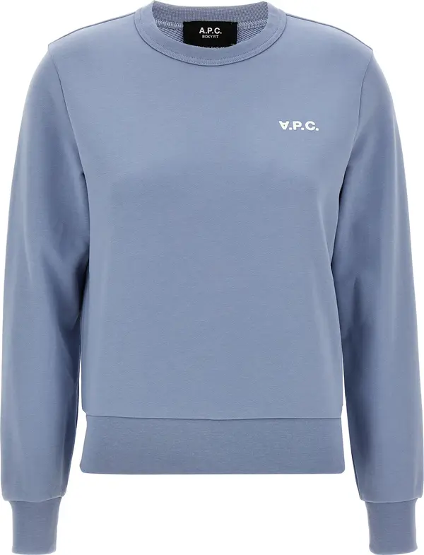 Blue Cotton Sweatshirt