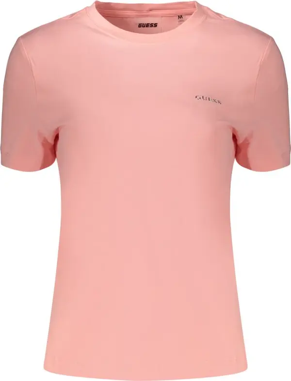 Pink Cotton Women's T-Shirt