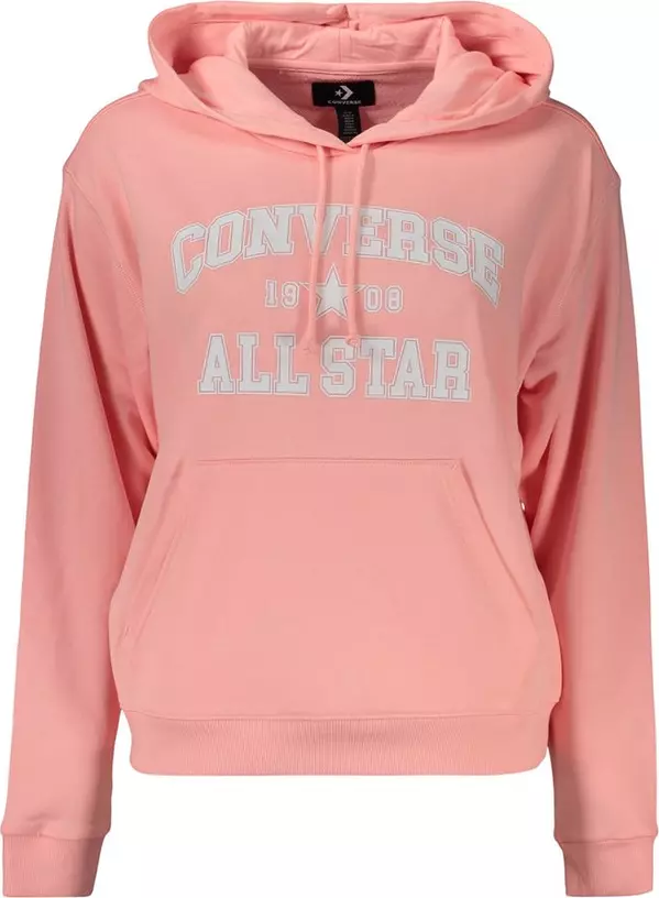 Pink Cotton Women's Sweatshirt