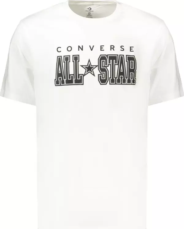 White Cotton Mens T-Shirt