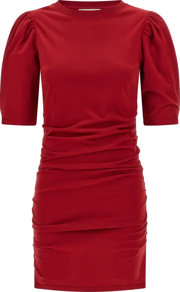 Multicolor Cotton Short Dress