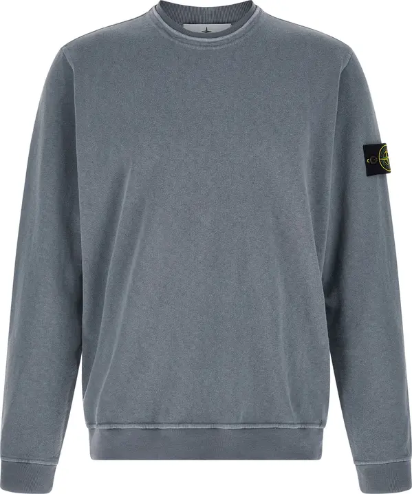 Blue Cotton Sweatshirt