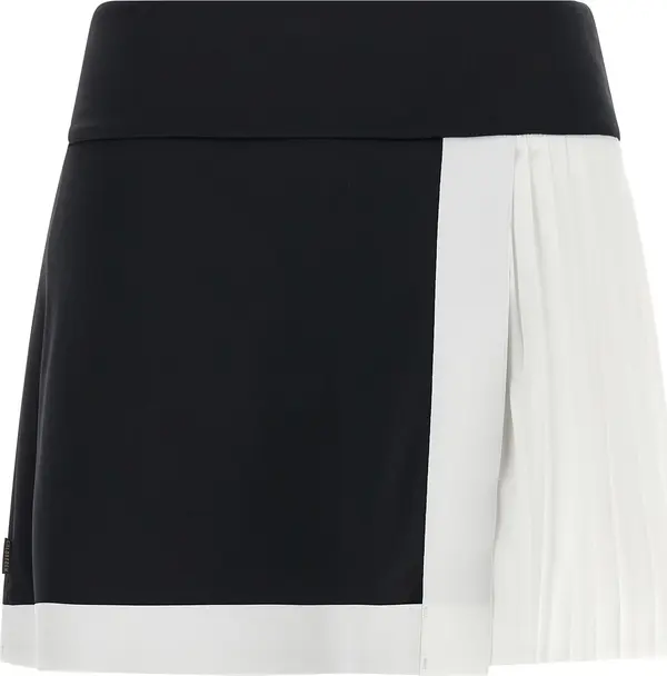 Bicolor Polyamide Bermuda Shorts