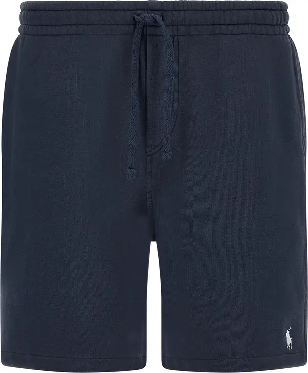 Blue Cotton Bermuda Shorts