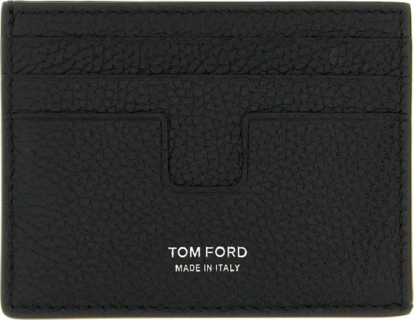 Black Calfskin Cardholder