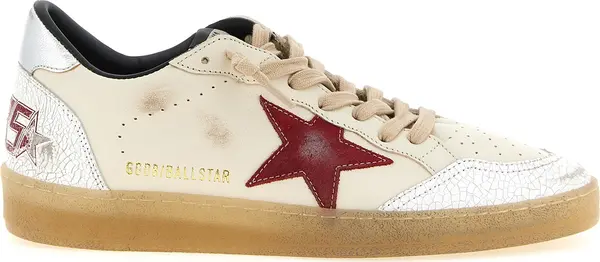 Multicolor Leather Low Top Sneakers