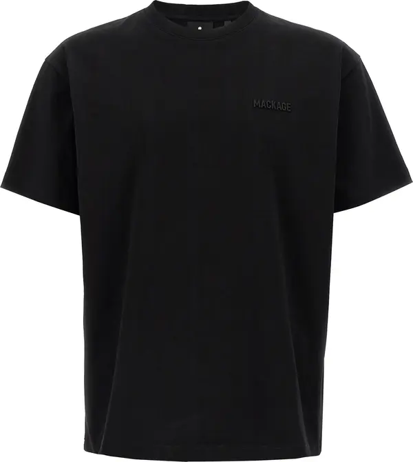 Black Cotton T-Shirt