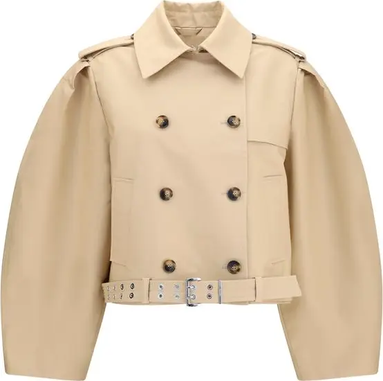 Beige Cotton Jacket