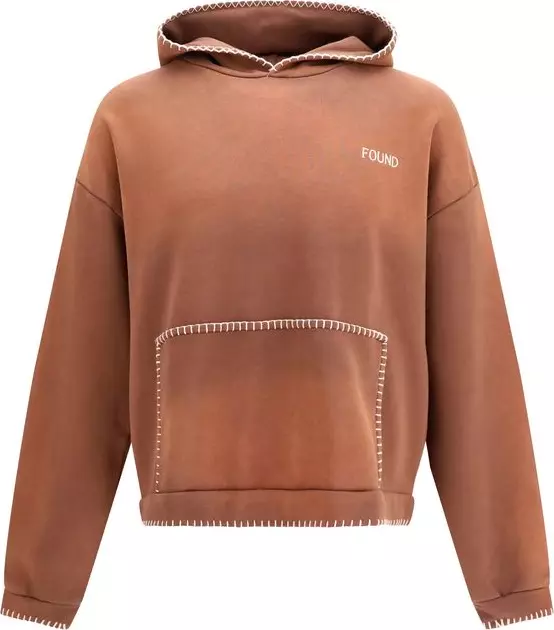 Brown Cotton Sweatshirt