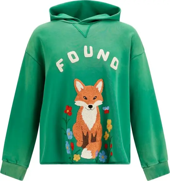 Bicolor Cotton Sweatshirt