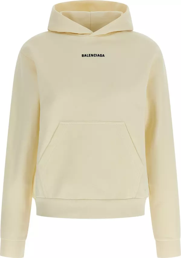 Beige Cotton Sweatshirt