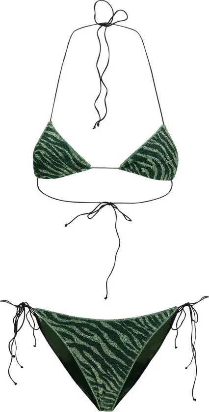Bicolor Polyamide Bikini
