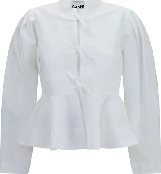 White Cotton Blouse