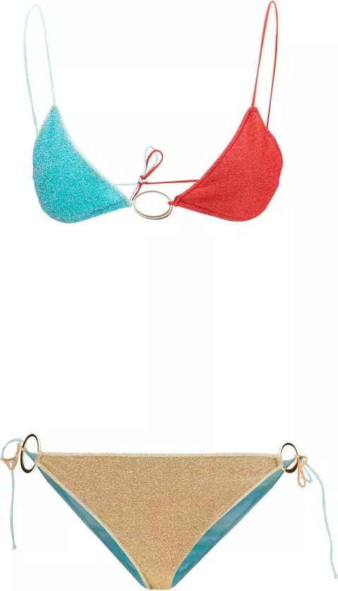 Multicolor Polyamide Bikini