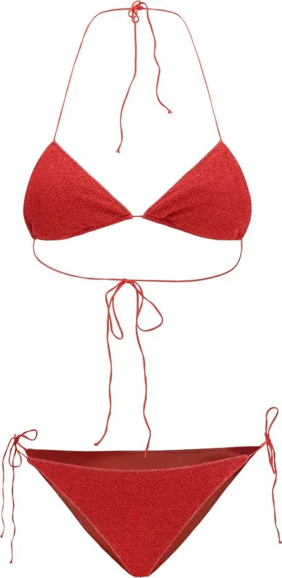 Multicolor Elastane Bikini