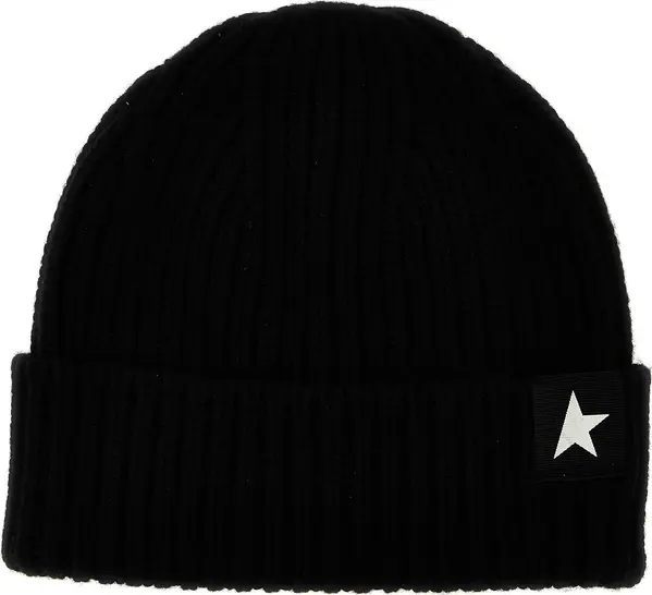 Black Wool Beanie