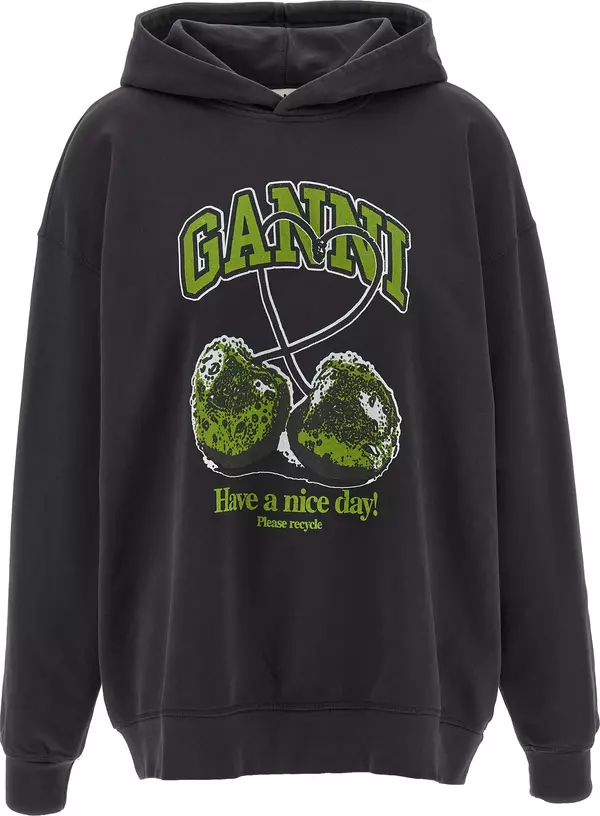 Gray Organic Cotton Hoodie