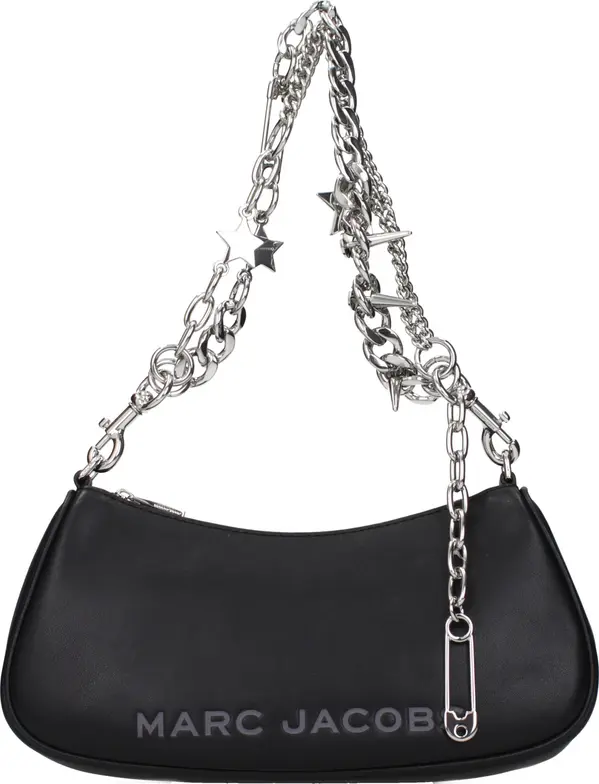 Black Leather Shoulder Bag