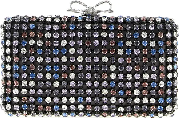 Multicolor Polyester Clutch Bag