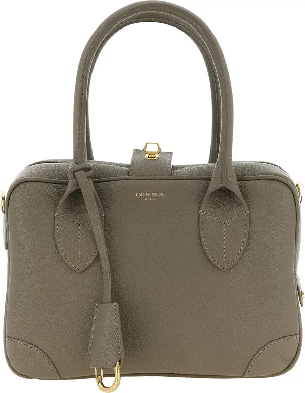 Bicolor Goatskin Handbag