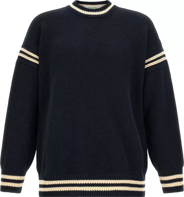 Blue Cotton Cardigan