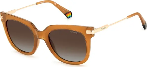 Orange Resin Sunglasses