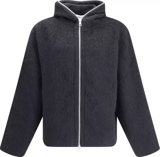 Black Wool Sweatshirt