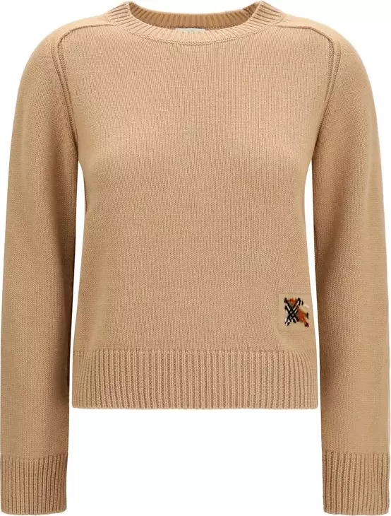 Beige Cashmere Sweater