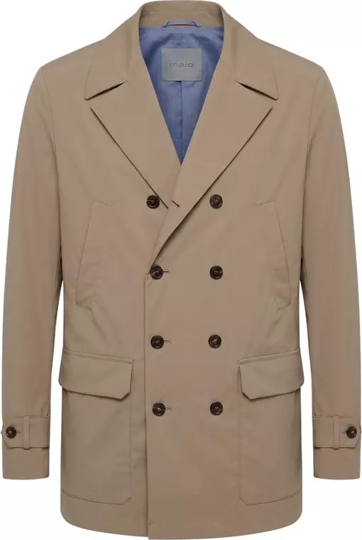 Brown Cotton Men's Jacket