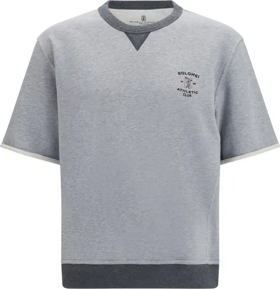 Gray Cotton Sportswear