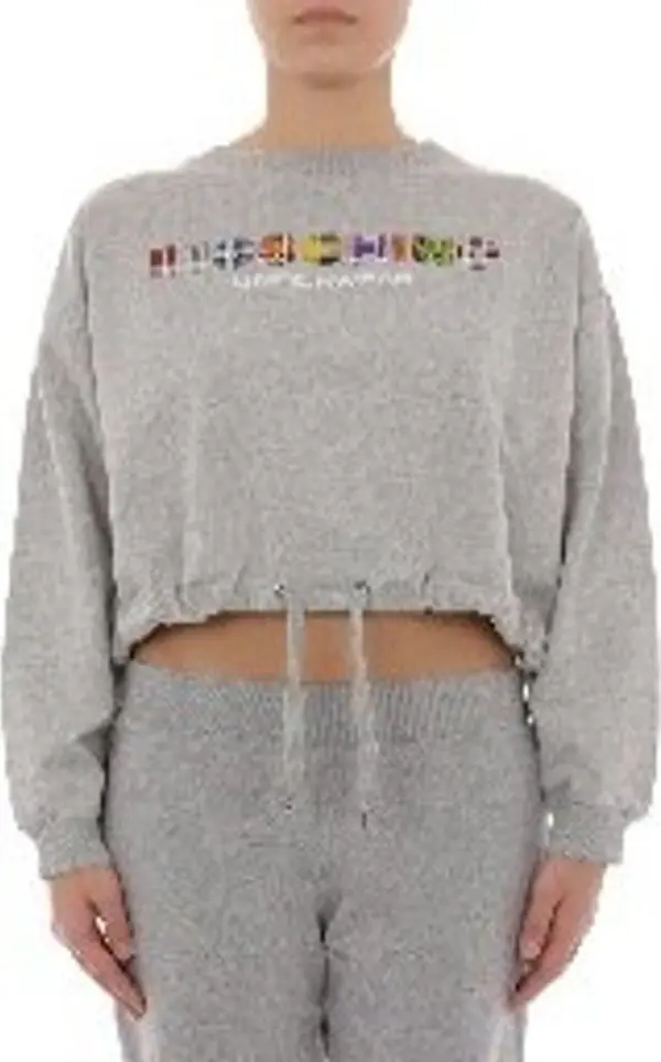 Gray Cotton Sweatshirt