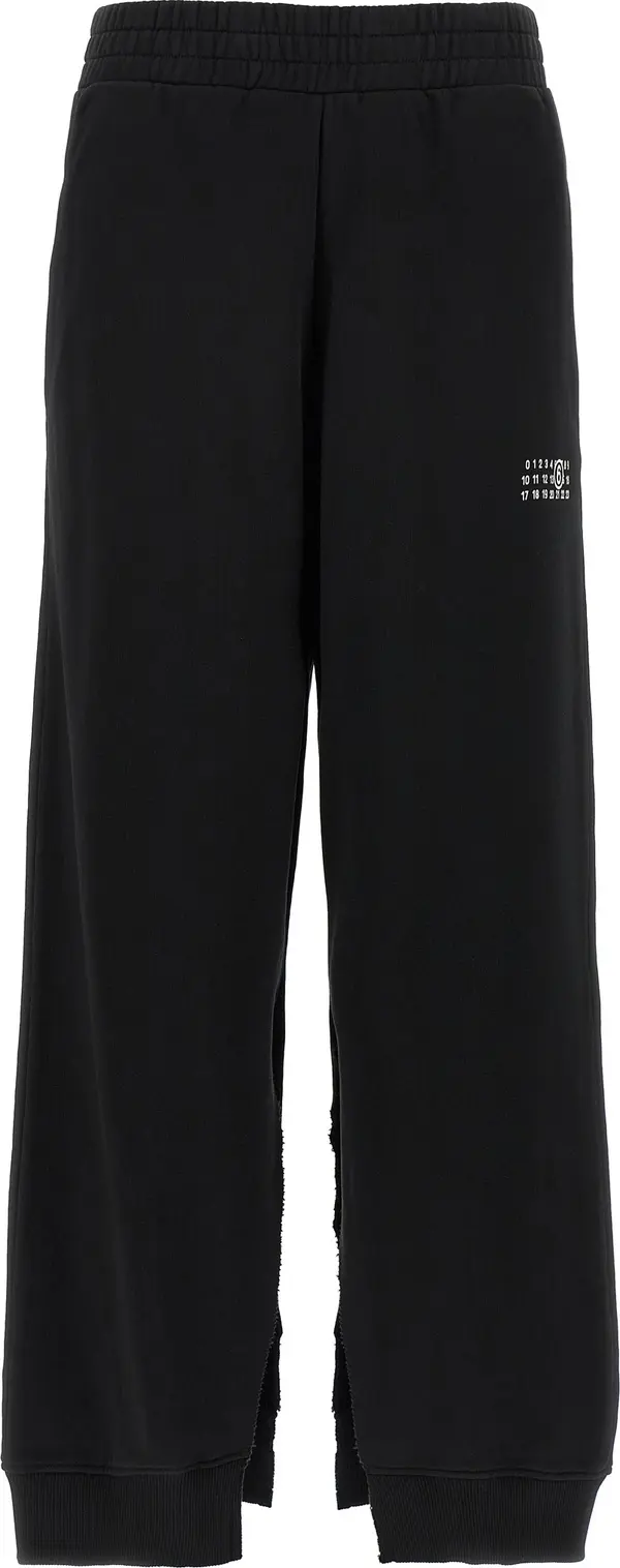 Black Cotton Joggers (Workout Pants)