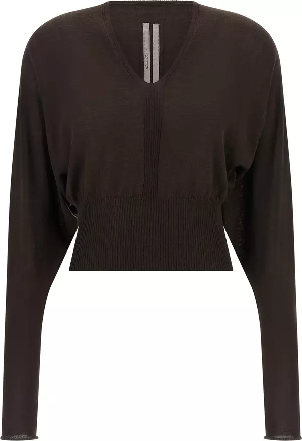 Brown Virgin Wool Shirt